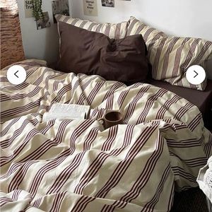 Queen duvet cover from Etsy. Unopened- just didn’t like the color in person.